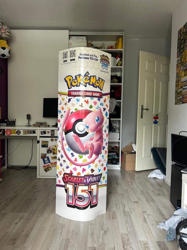 Pokemon reclame paal, Ophalen, Zo goed als nieuw