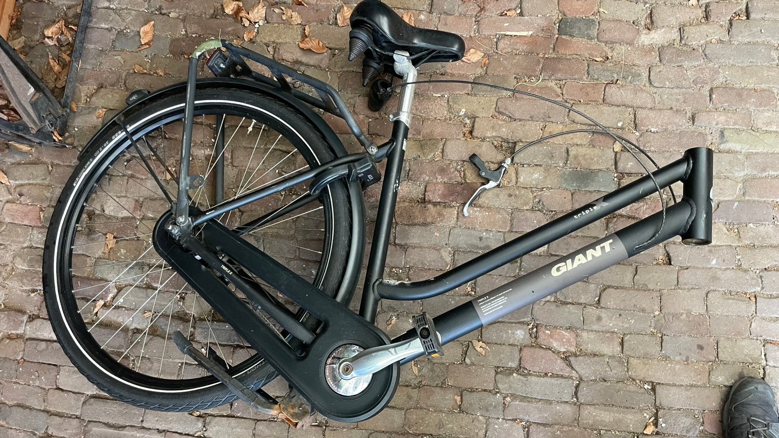 Giant triple X 28inch dames frame zo der voor vork, Fietsen en Brommers, Ophalen, Zo goed als nieuw, Giant