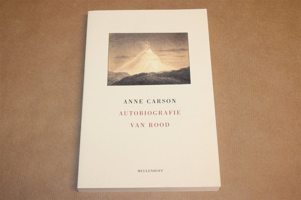Autobiografie van Rood — Carson, Roman in Verzen 2000, Boeken, Ophalen of Verzenden, Zo goed als nieuw
