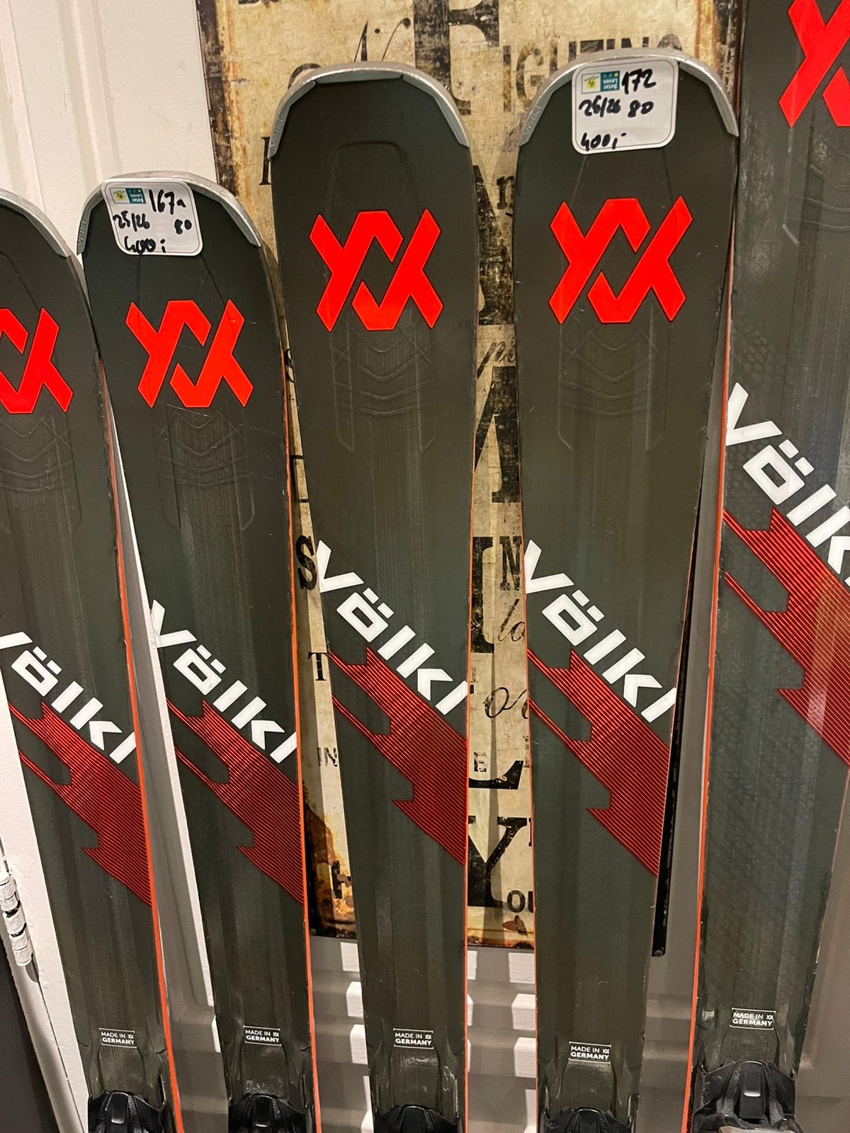 172cm VOLKL PEREGRINE 80 25/26 all Mountain gevorderd!!