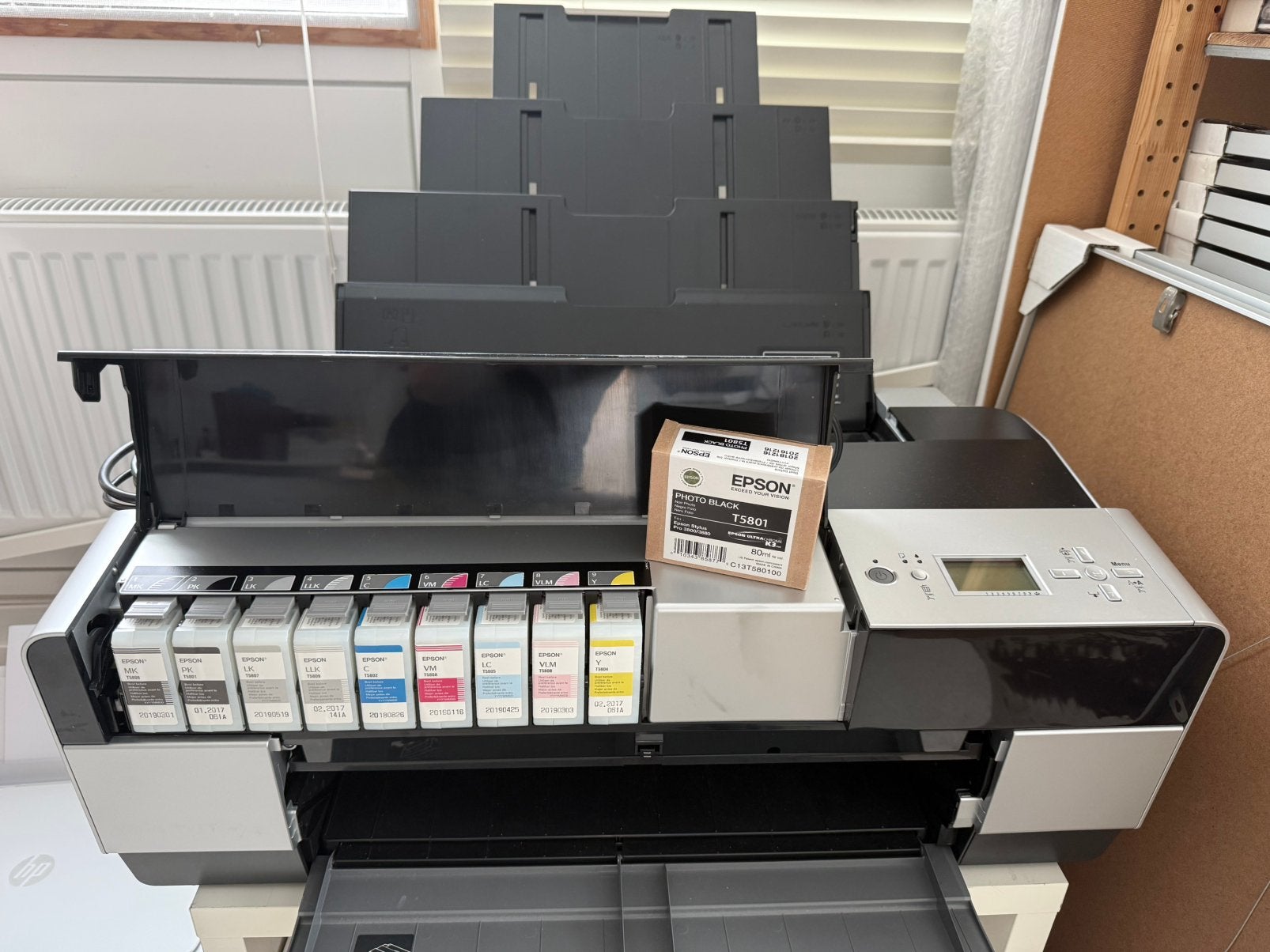 Epson stylus Pro 3880 met div. A3+ fineart fotopapier, Ophalen, Zo goed als nieuw, Overige technieken, Fotoprinter