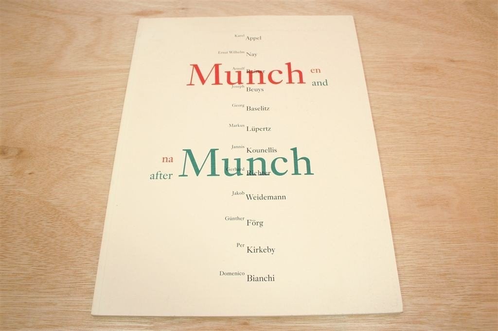 Munch en na Munch — Hardnekkigheid van Schilders, Ophalen of Verzenden, Gelezen