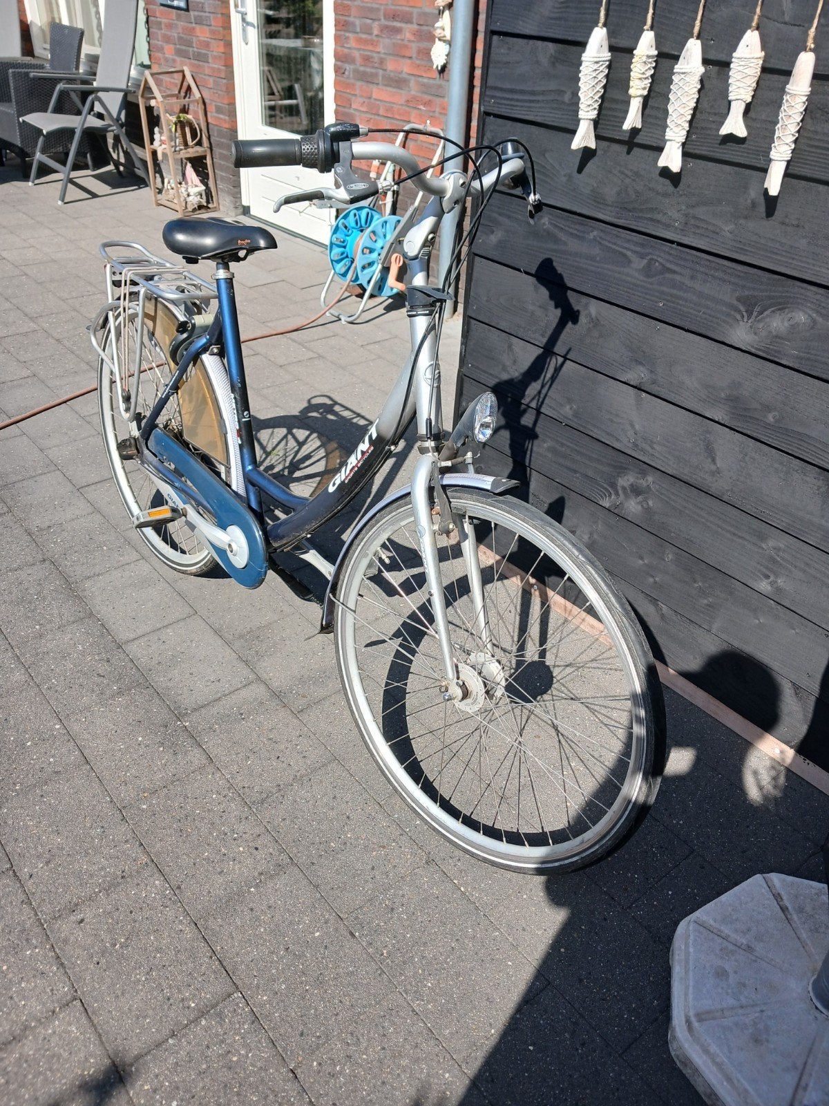 Nette Giant dames/meisjes fiets, Fietsen en Brommers, Ophalen, (Extra) lage instap, Giant, Trommelrem