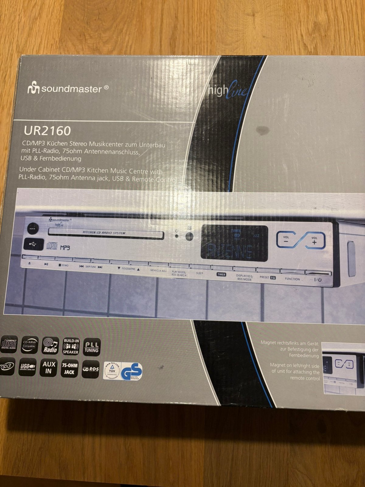 Soundmaster UR2160, Ophalen of Verzenden, Nieuw