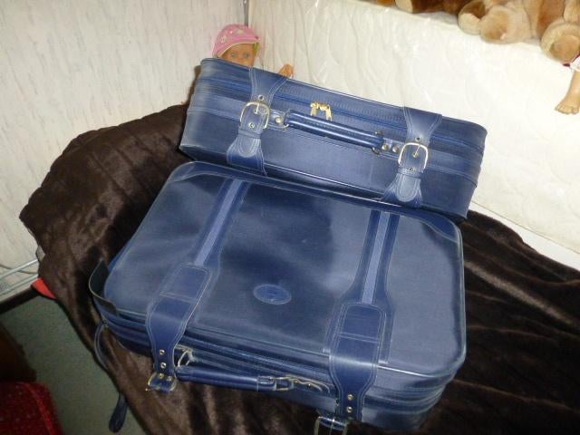 Koffer set van 2 koffers - O- Lief tas - laptoptas, Ophalen of Verzenden, Gebruikt, Hard kunststof, Wieltjes