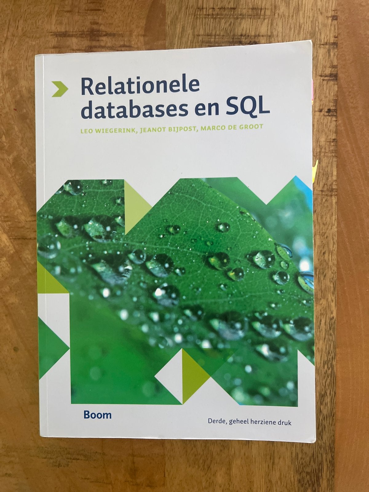 Relationele databases en SQL - Studieboek, Ophalen of Verzenden, Beta, Zo goed als nieuw, HBO