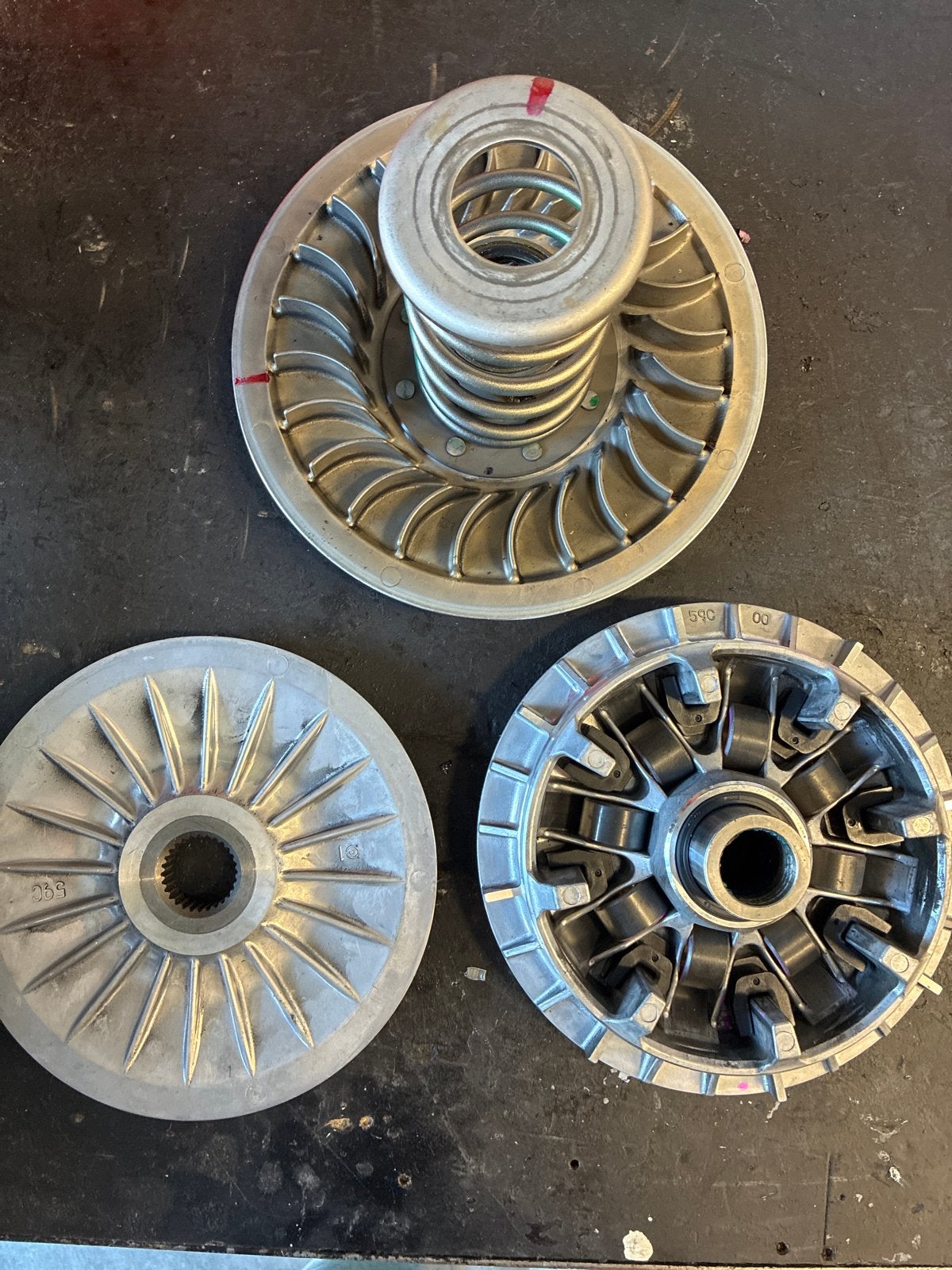 Originele Overbrenging Yamaha TMAX 2014, Motoren, Ophalen of Verzenden, Gebruikt