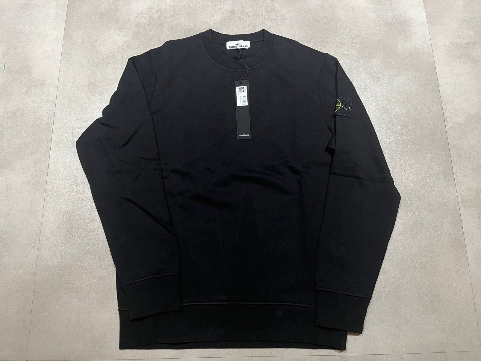 Stone Island Crewneck, Verzenden, Zo goed als nieuw, Zwart