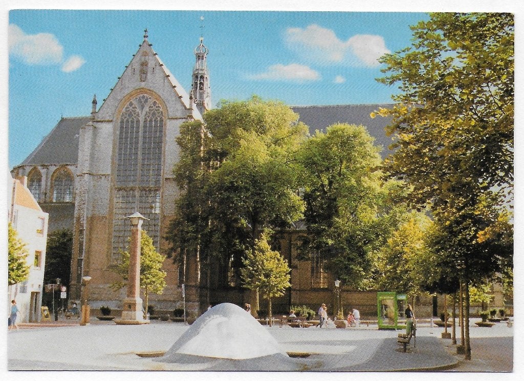 Alkmaar St Laurenskerk Ongelopen Ansichtkaart ( B4467 ), Ophalen of Verzenden, 1980 tot heden, Ongelopen, Noord-Holland