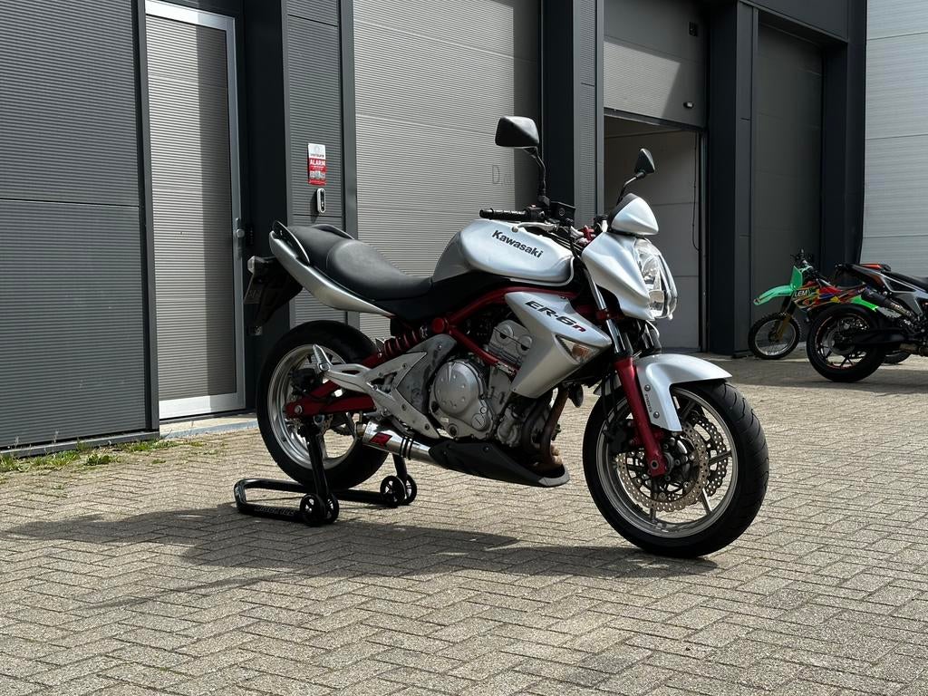 2007 Kawasaki ER6N, ER6 N, ER 6, ER-6 Dominator, nette motor, 2 cilinders, Sportuitlaat, Occasion, Motorrijbewijs A