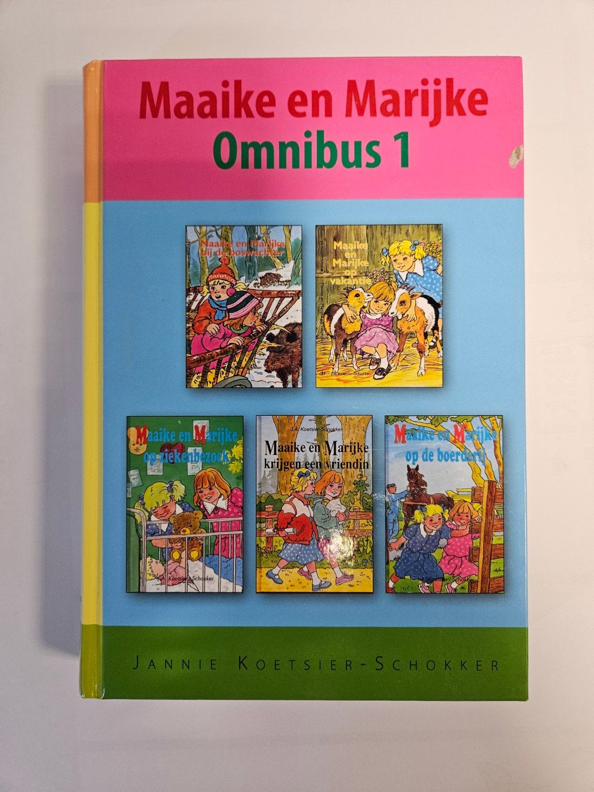 Jannie Koetsier-Schokker Maaike en Marijke omnibus 1,2,4 en5, Ophalen of Verzenden, Zo goed als nieuw, Fictie algemeen