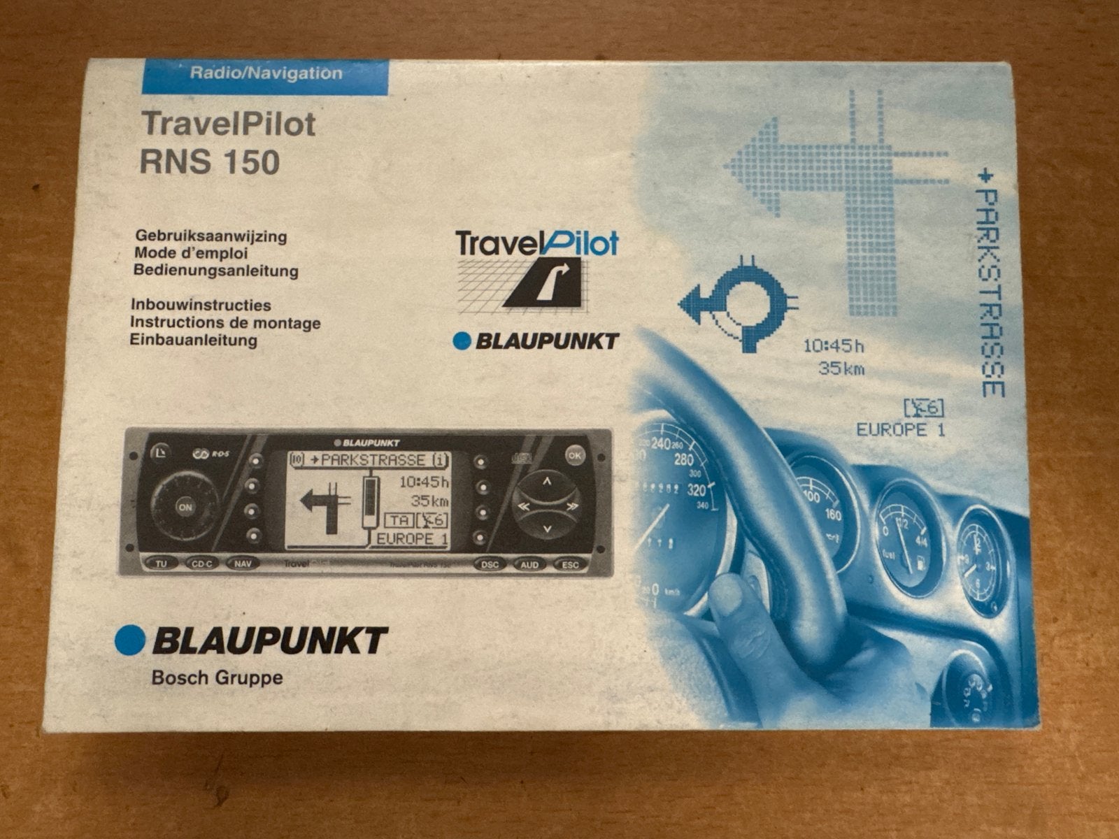 Blaupunkt TravelPilot RNS 150 Gebruiksaanwijzing NL/FR/DE, Ophalen of Verzenden