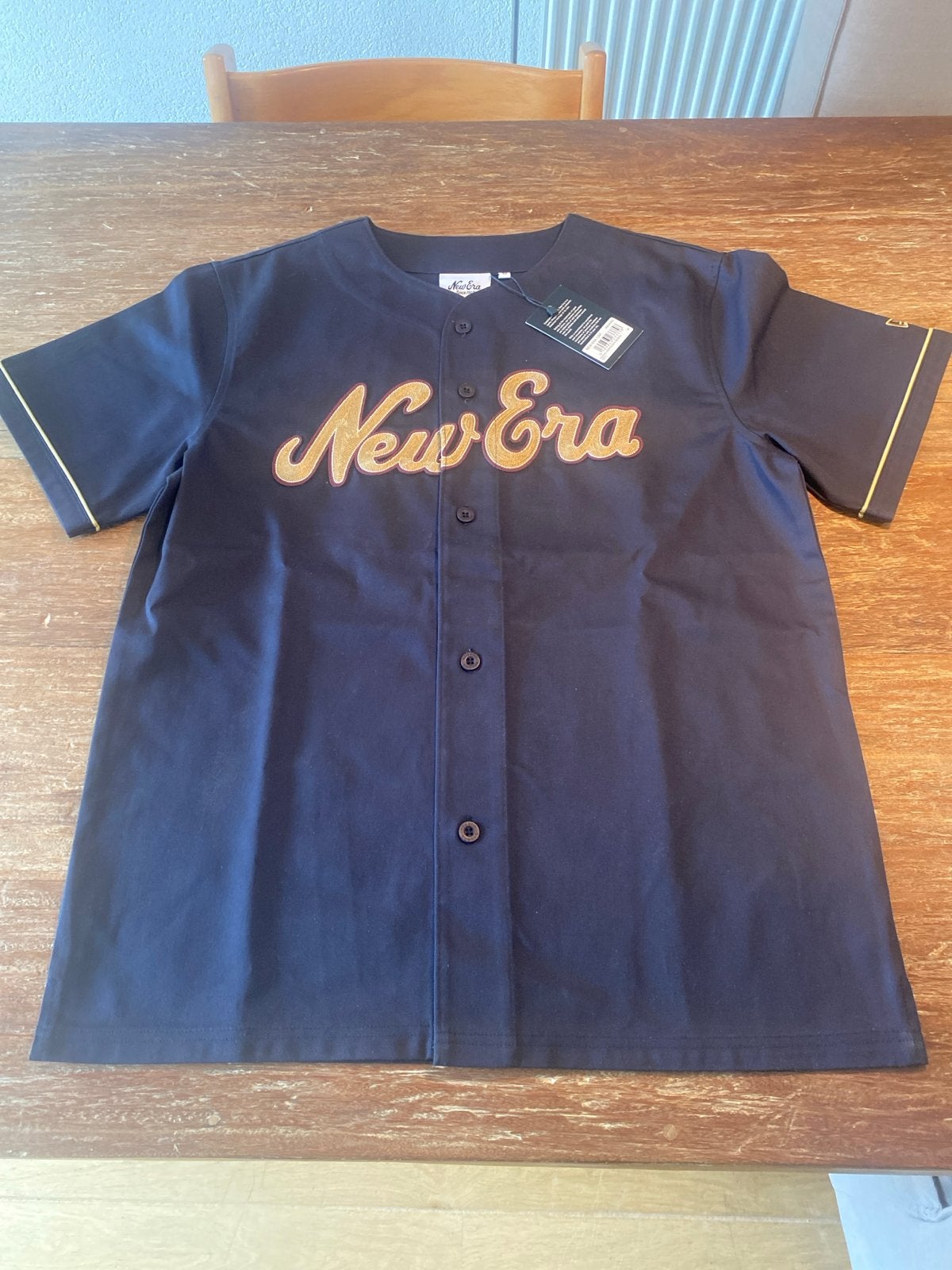 New Era Baseball Shirt - Nieuw met labels, Maat M, Ophalen of Verzenden, Nieuw, Maat 48/50 (M), Blauw