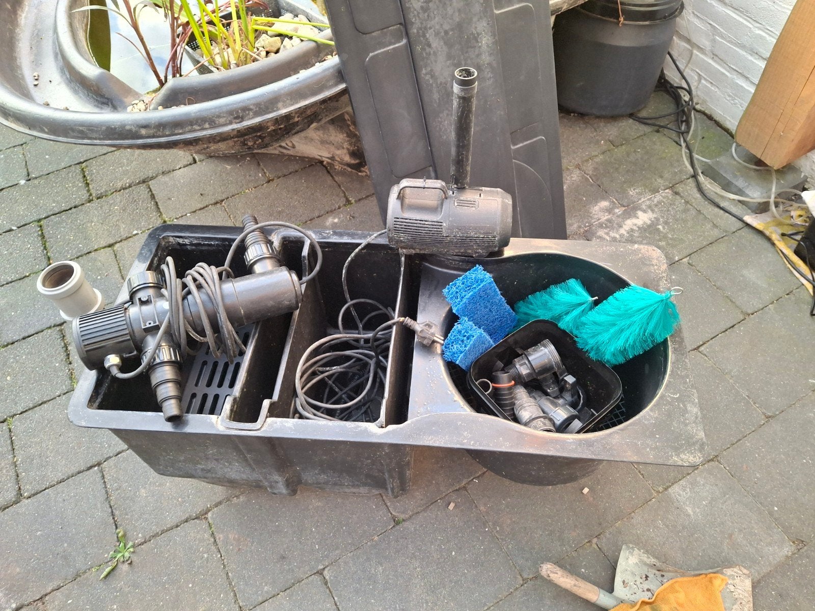 Messner 3 kamerfilter incl forten-pomp-uv lamp, Ophalen