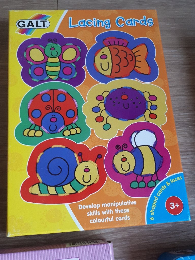 Lacing cards, rijgspel, rijgkaarten, Ophalen of Verzenden, Puzzelen
