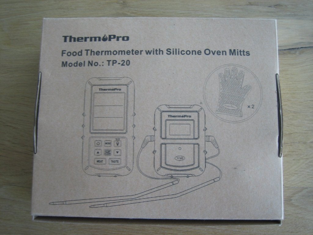 THERMOPRO Food Thermometer TP 20 NIEUW ONGEBRUIKT, Ophalen of Verzenden, Nieuw, THERMOPRO TP 20