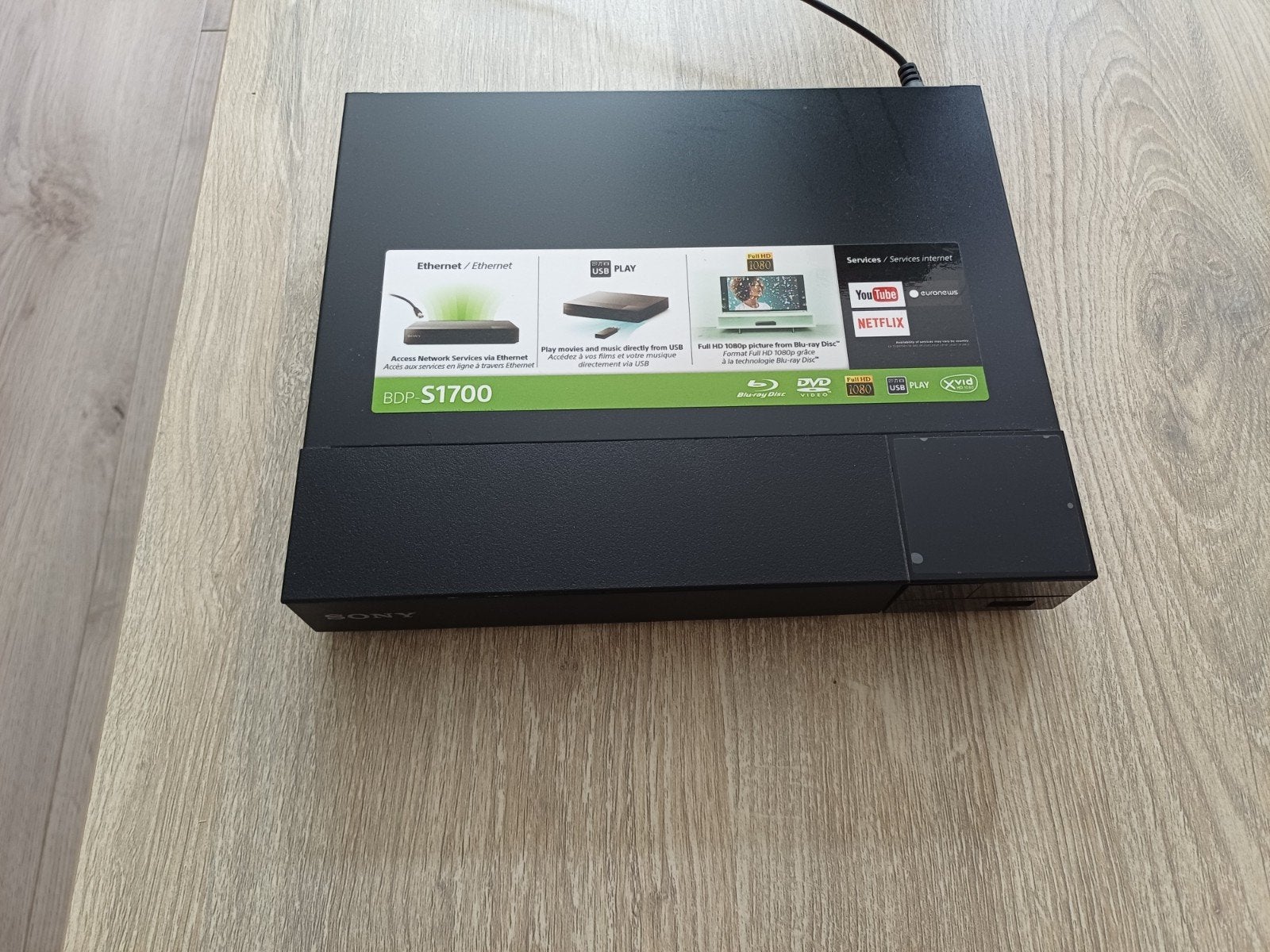 Sony Blu-Ray speler, Ophalen, Zo goed als nieuw, Sony