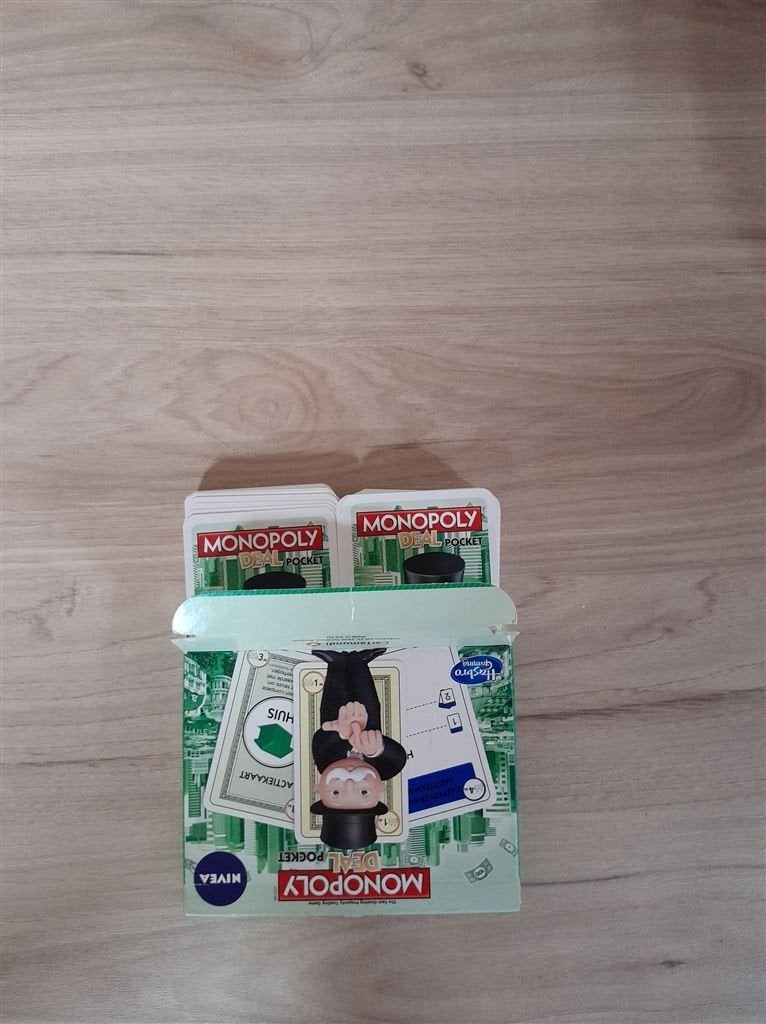 Monopoly deal pocket - s1434, Verzenden, Zo goed als nieuw