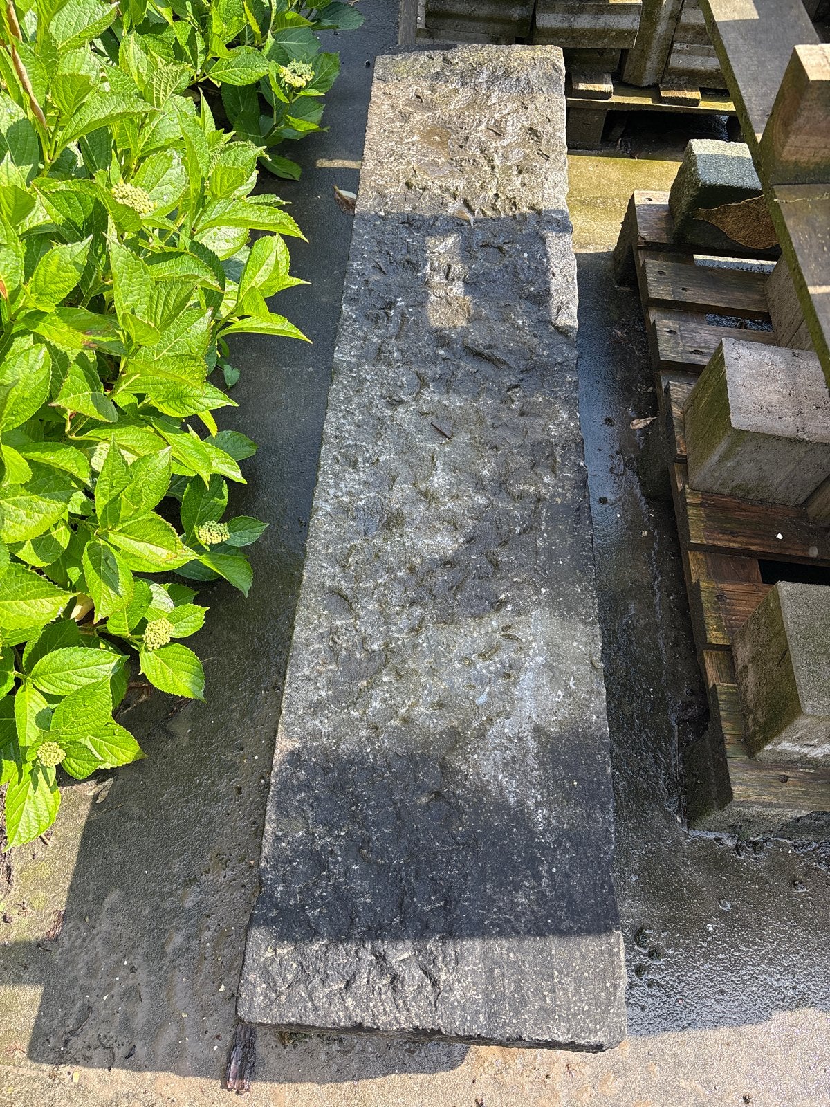 Hardstenen dorpel 157x34x15 cm, Ophalen, Gebruikt