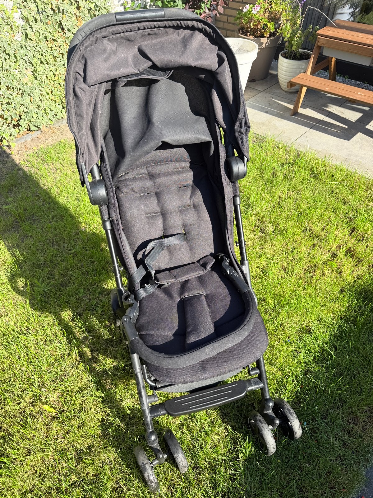 Maxi-Cosi Lara2 kinderbuggy zwart, Kinderen en Baby's, Ophalen, Gebruikt, Maxi-Cosi, Zonnekap