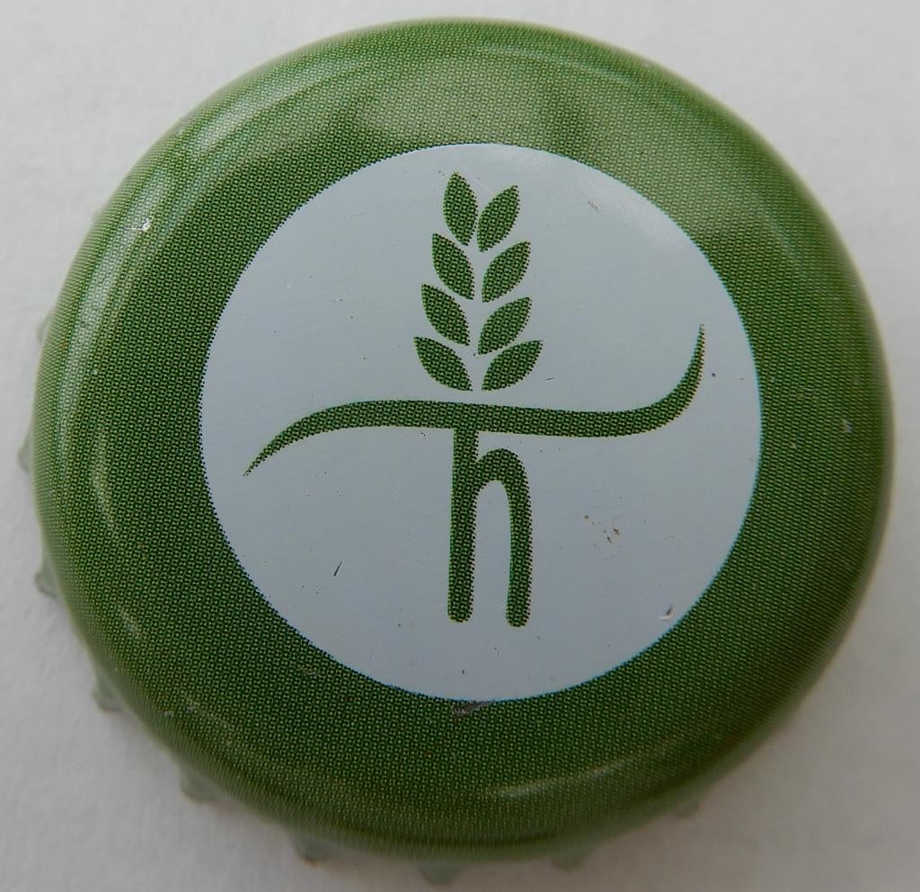 Kroonkurk 1020 Brunehaut groen, Verzenden, Gebruikt, Overige merken