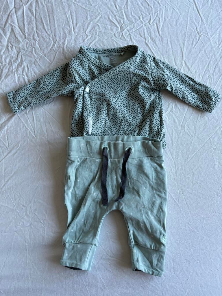 Noppies Baby Setje Maat 44 - Prematuur Unisex, Kinderen en Baby's, Babykleding | Prematuur, Ophalen of Verzenden, Zo goed als nieuw