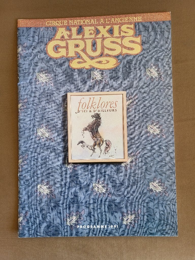 Cirque National Alexis Gruss Programma 1991, Verzamelen, Overige Verzamelen, Ophalen of Verzenden, Gebruikt