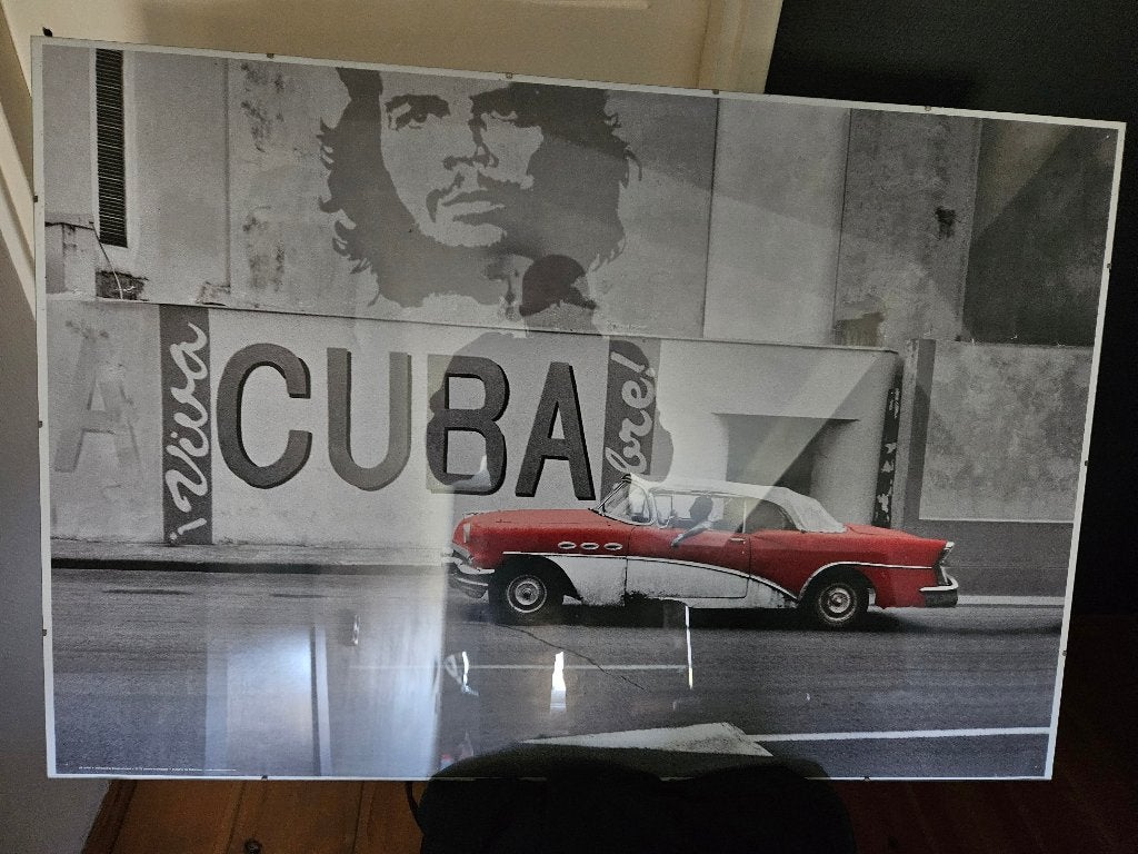 Mancave foto's/schilderijen, Ophalen, Zo goed als nieuw, Foto of Poster