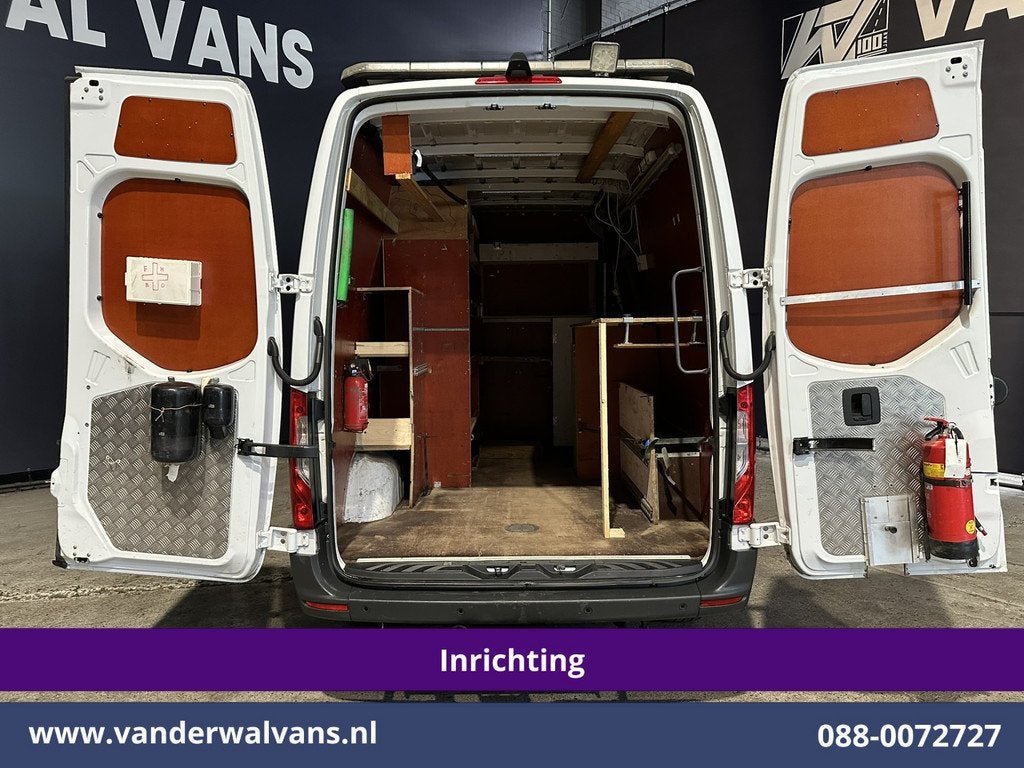 Mercedes-Benz Sprinter 316 CDI 164pk L2H2 inrichting Euro6 A, Gebruikt, 4 cilinders, Wit, Bedrijf
