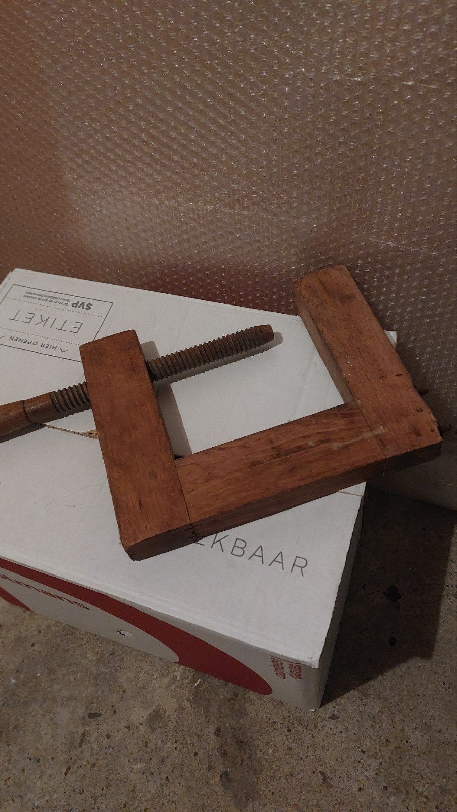 Lijmklem, Antiek en Kunst, Ophalen of Verzenden