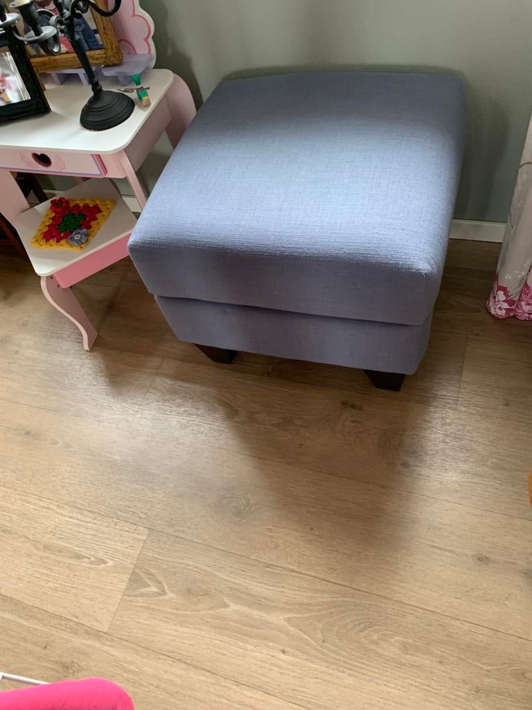 Hocker, Ophalen, Zo goed als nieuw, Vierkant, 50 tot 75 cm