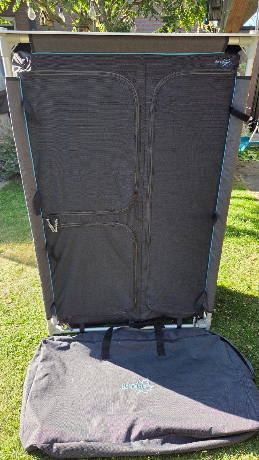 Hoge camping kast kleding merk Bo Camp, Ophalen of Verzenden, Campingkast