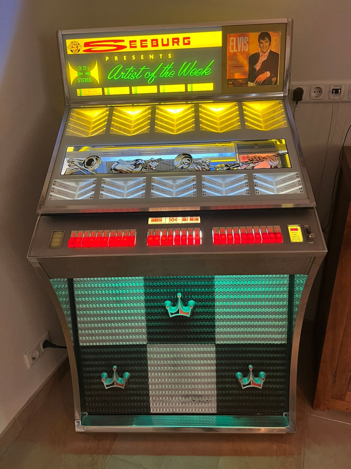 Prachtige Seeburg EAY160 Jukebox (1961)Topstaat & Origineel!, Verzamelen, Zo goed als nieuw, 1960 tot 1970, Seeburg, Ophalen