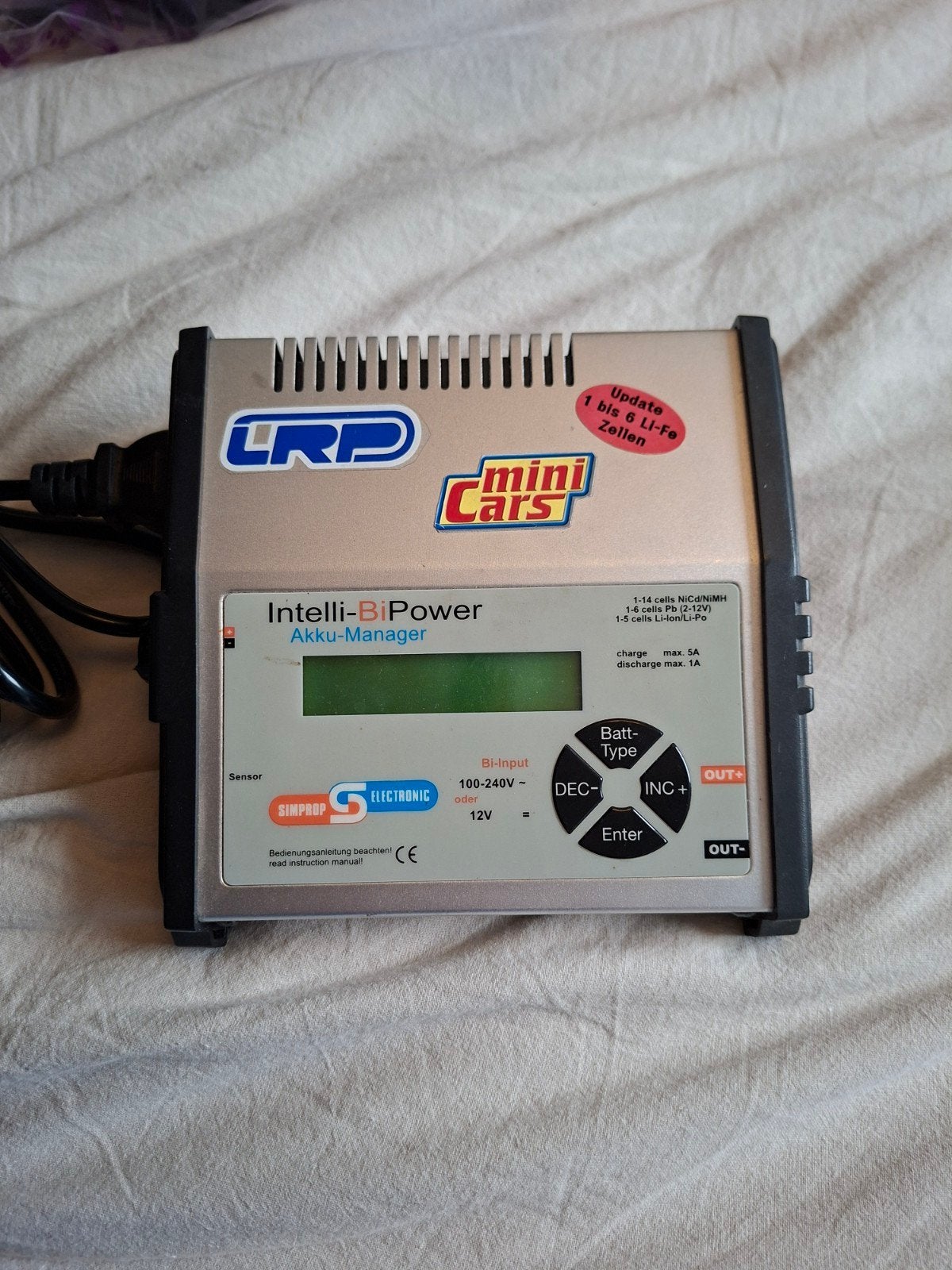 LRP Intelli-BiPower Akku-Manager - Acculader RC, Hobby en Vrije tijd, Ophalen of Verzenden, Gebruikt, Onderdeel