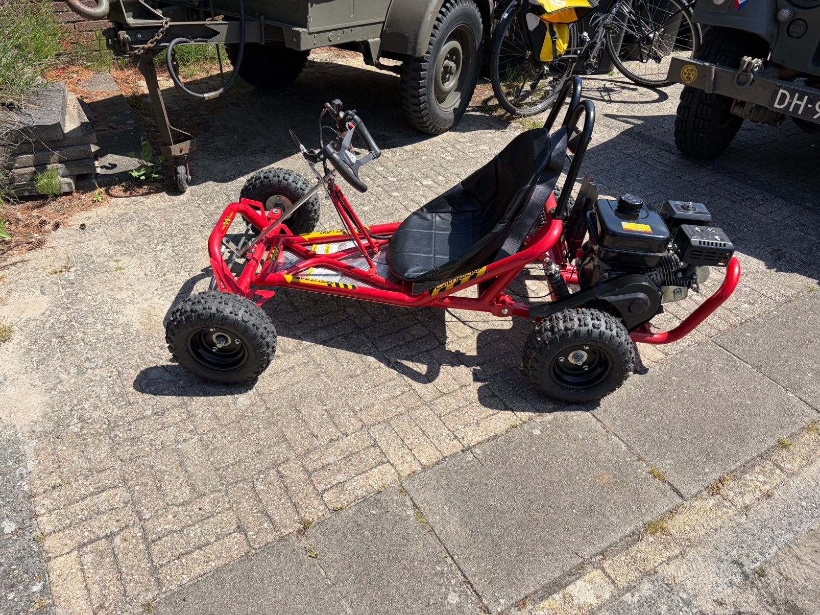 Drift 2 Flamin Kart/Buggy, Sport en Fitness, Karting, Ophalen, Zo goed als nieuw, Kart
