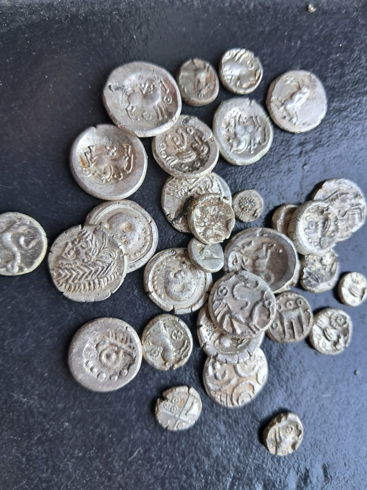 celtische munten celtic zilver, Ophalen of Verzenden, Nederland en Buitenland, Munten