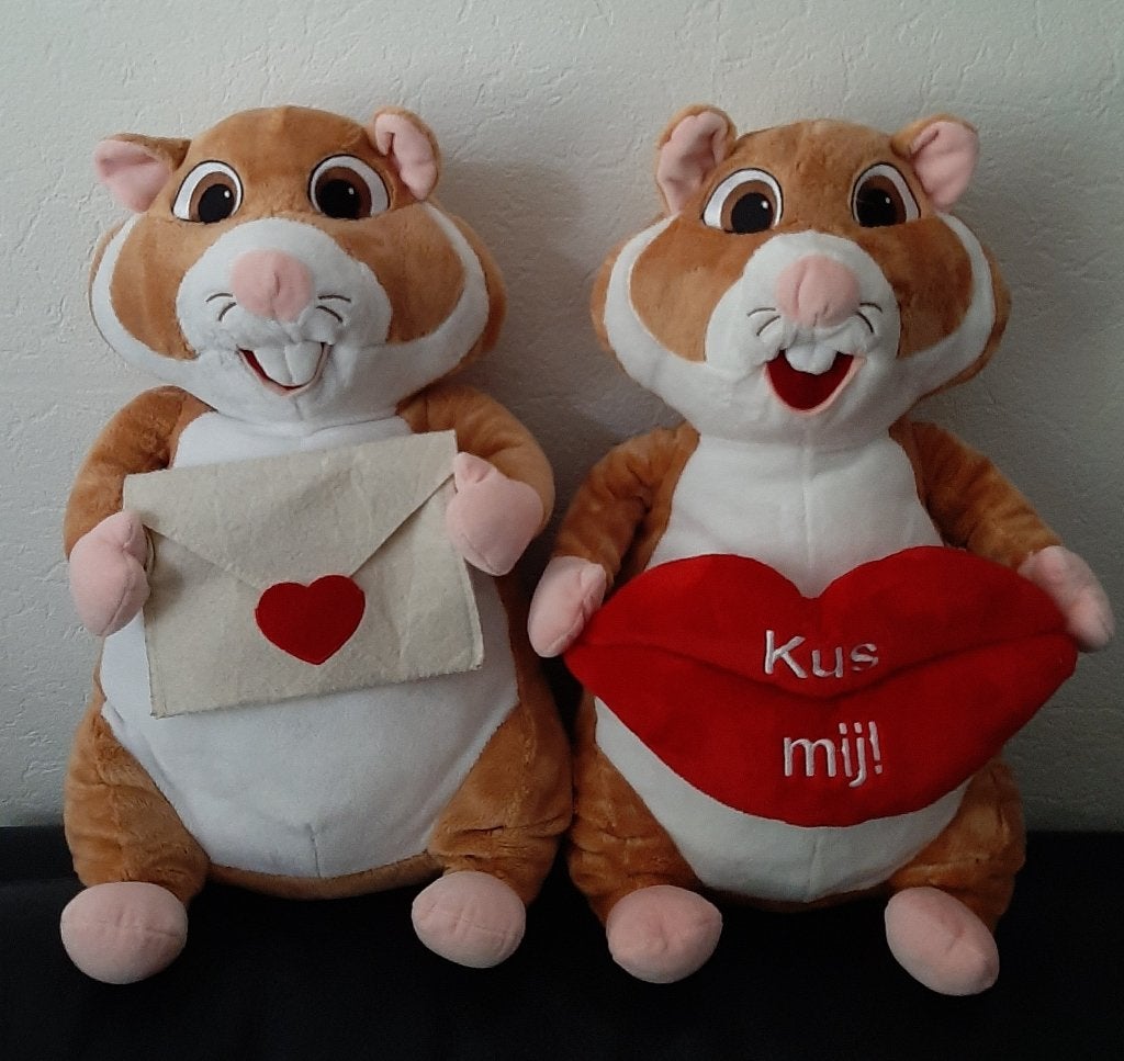 AH hamster knuffels valentijn, Albert Heijn, Verzenden