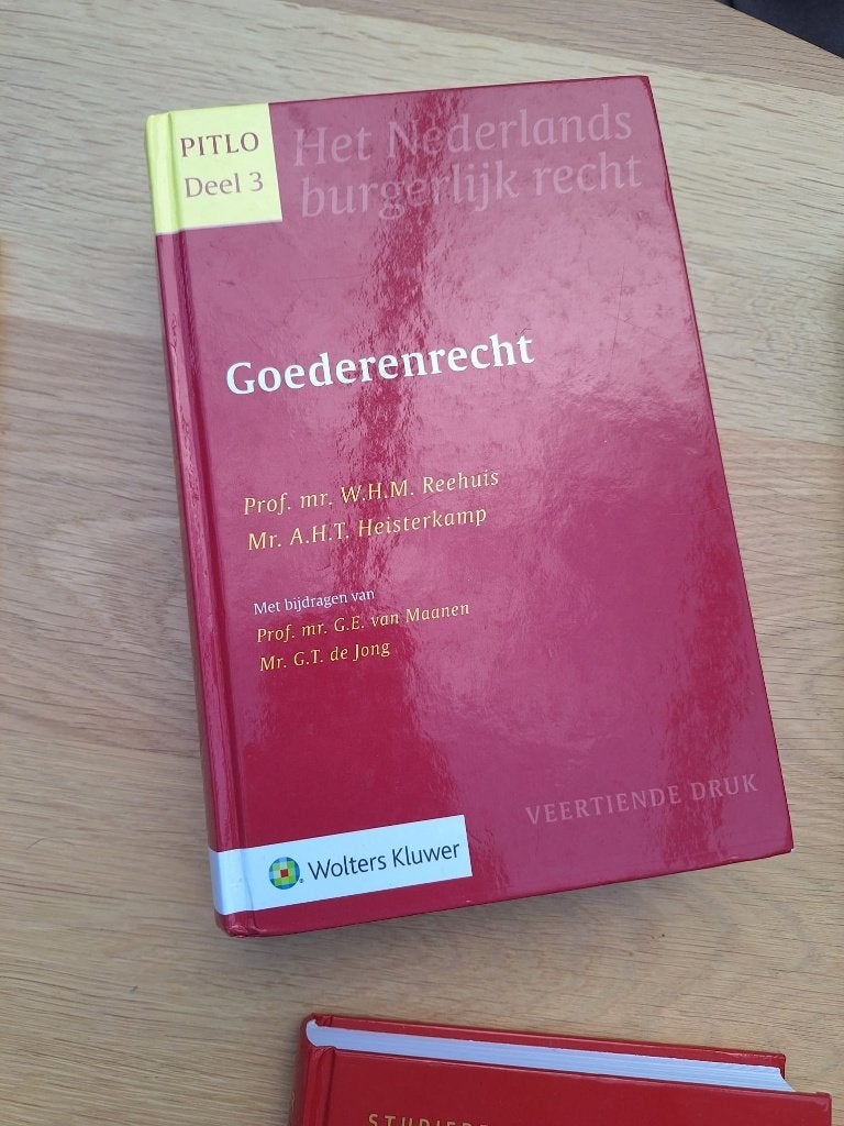 Goederenrecht, Boeken, Studieboeken en Cursussen, Ophalen of Verzenden, Prof. mr. W.H.M. Reehuis, Mr. A.H.T. Heisterkamp, Alpha