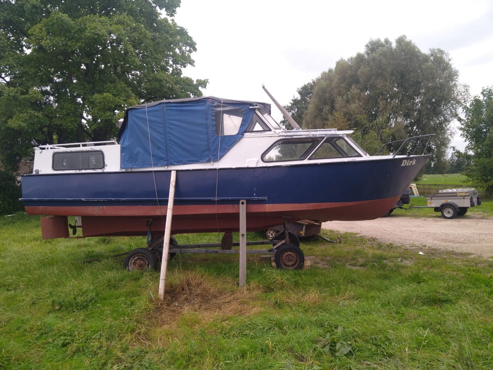 ‼️BUITENKANS‼️ KRUISER ‼️LEES BESCHRIJVING ‼️, Watersport en Boten, Motorboten en Motorjachten, Ophalen, Binnenboordmotor, Keuken