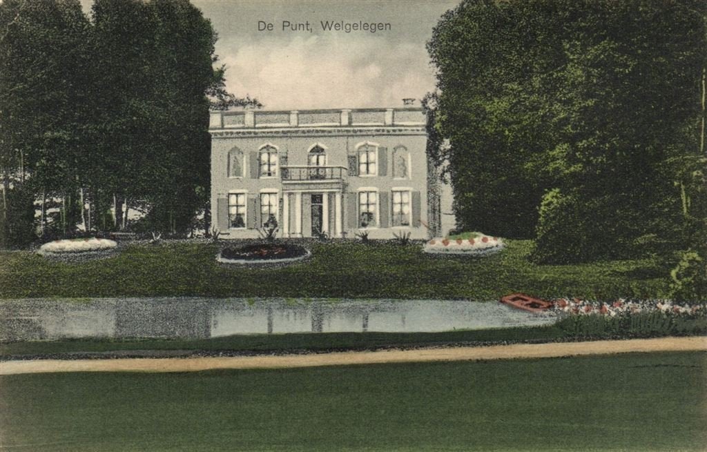 De Punt, Welgelegen - ongelopen, Ophalen of Verzenden, 1920 tot 1940, Ongelopen, Drenthe