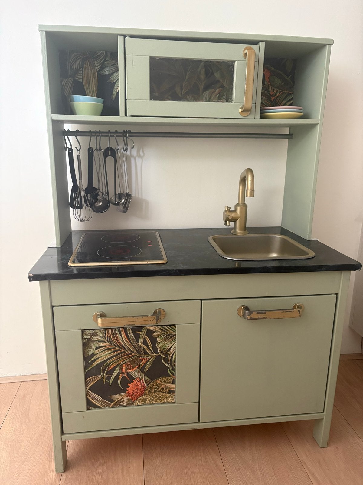 IKEA Duktig speelkeuken gepimpt, Ophalen, Gebruikt, Hout, Speelkeuken