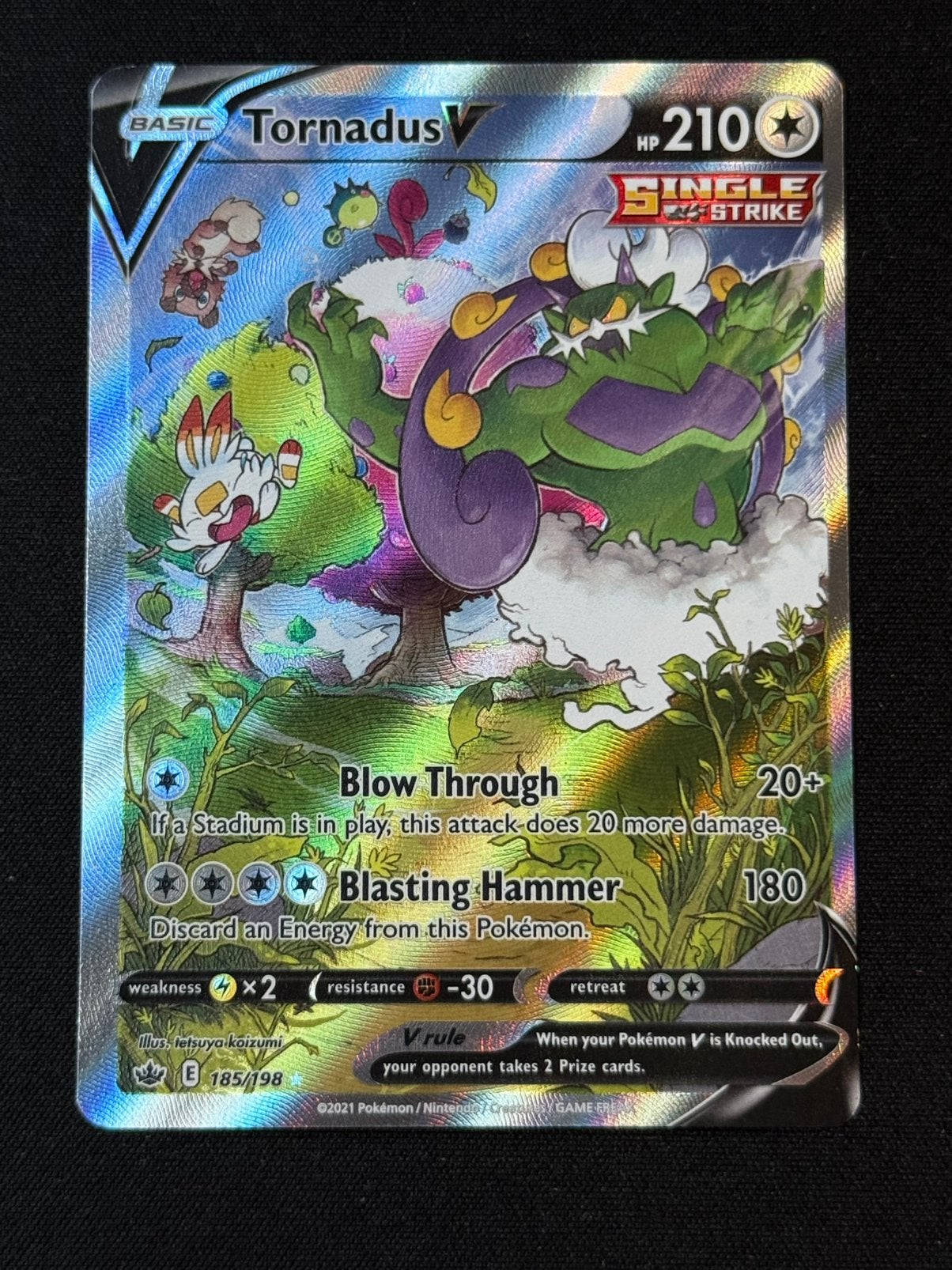 Tornadus V 185, Ophalen of Verzenden, Zo goed als nieuw, Losse kaart