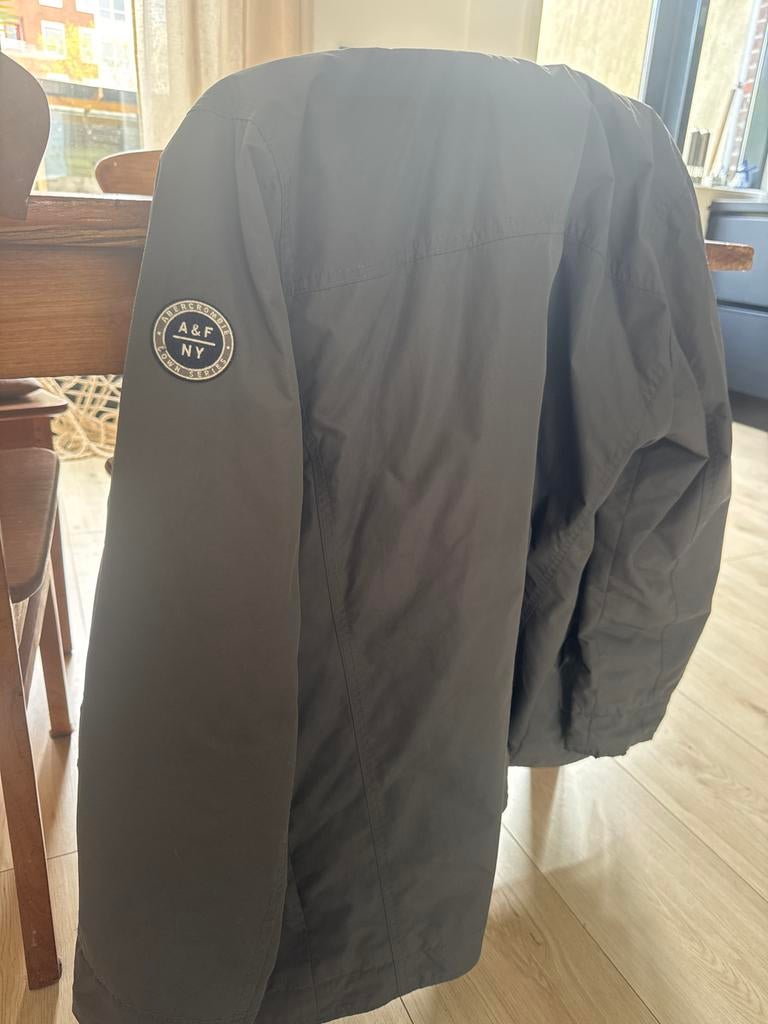 Abercrombie & Fitch jas, Ophalen of Verzenden, Gedragen, Overige maten, Grijs