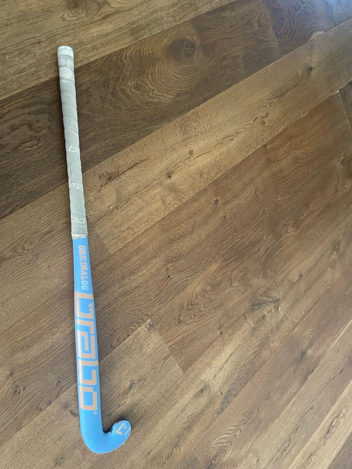 Brabo Original.06 Hockeystick - Lichtblauw/Oranje, Ophalen, Gebruikt, Stick