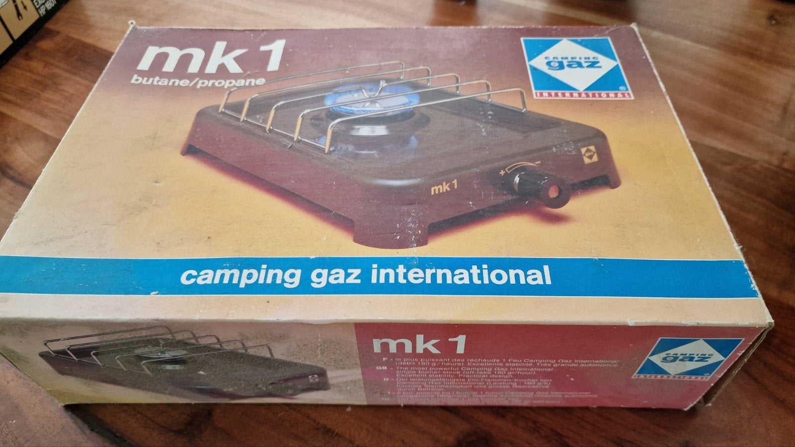 Campingaz retro 1-pits gasstel, Ophalen of Verzenden, Zo goed als nieuw