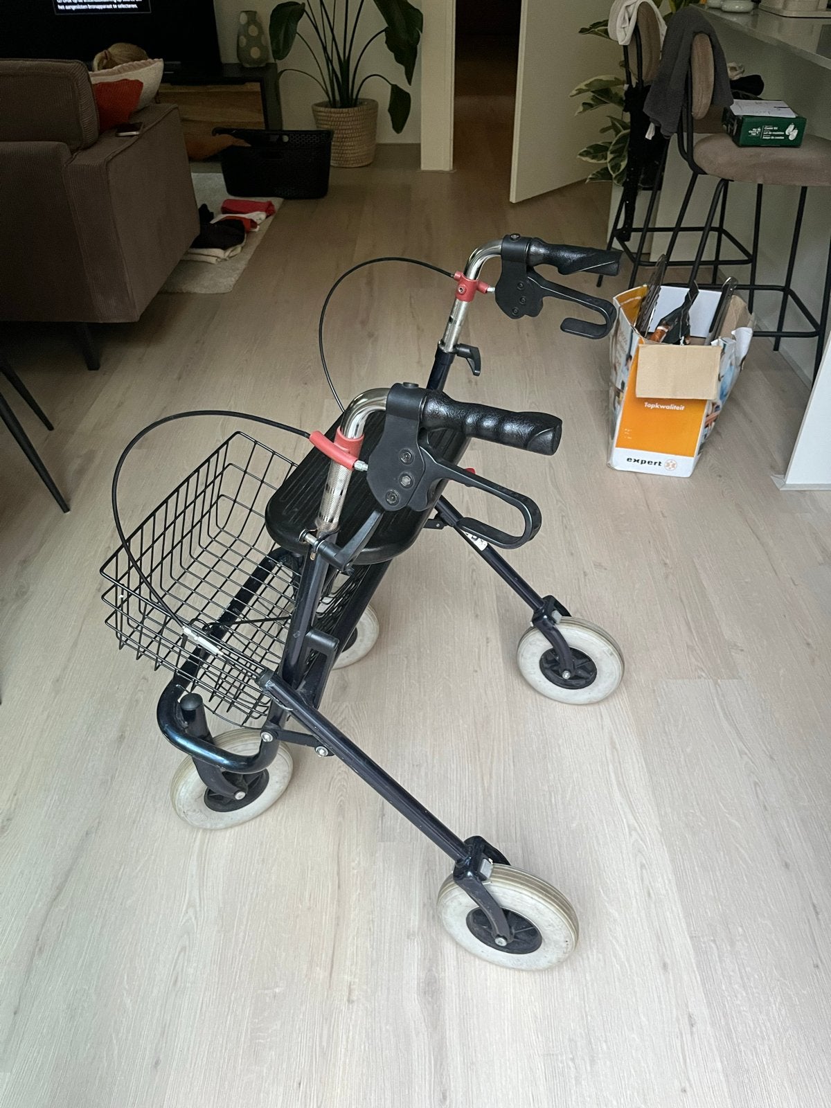 Rollator, Ophalen, Opvouwbaar, Gebruikt