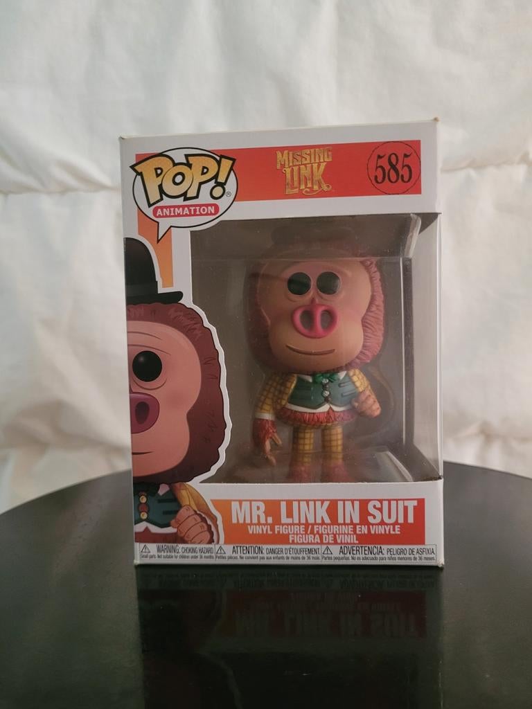 Funko Pop! Animation: Missing Link - Mr. Link in Suit #585, Ophalen of Verzenden, Nieuw