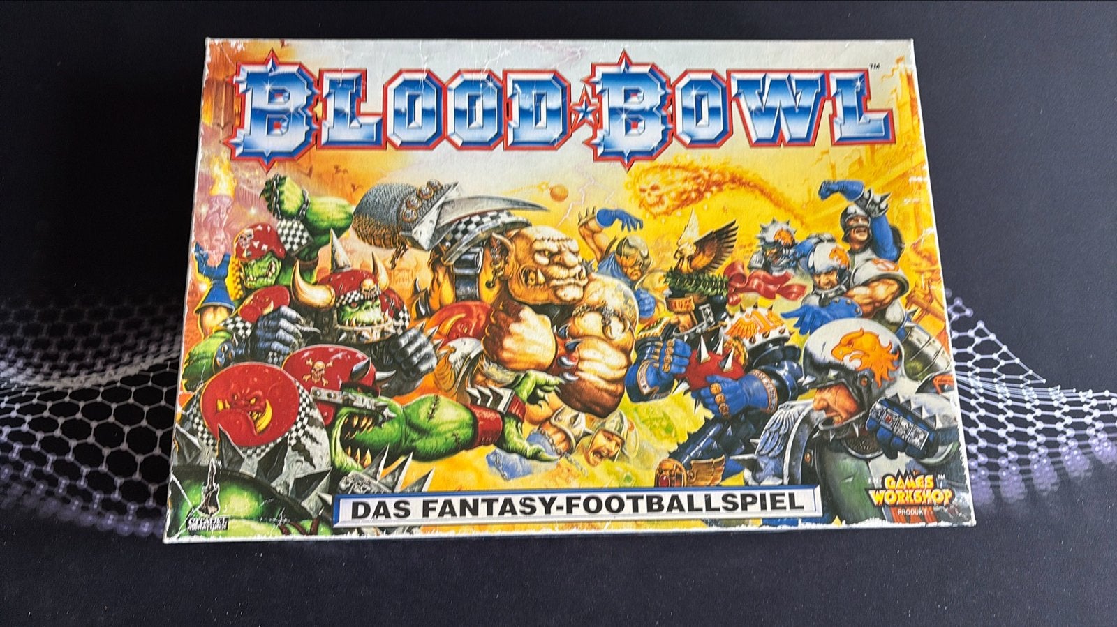 Blood Bowl - Het Fantasy-Voetbalspel, Een of twee spelers, Ophalen of Verzenden, Gebruikt