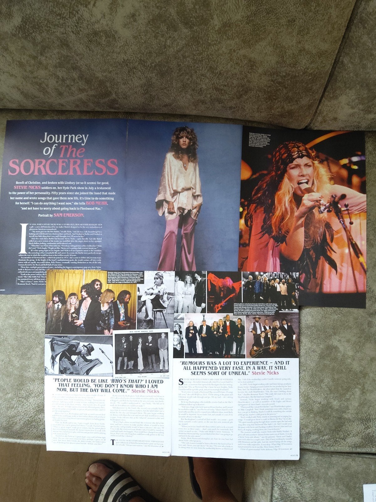 Stevie Nicks, Ophalen of Verzenden, Zo goed als nieuw, Boek, Tijdschrift of Artikel