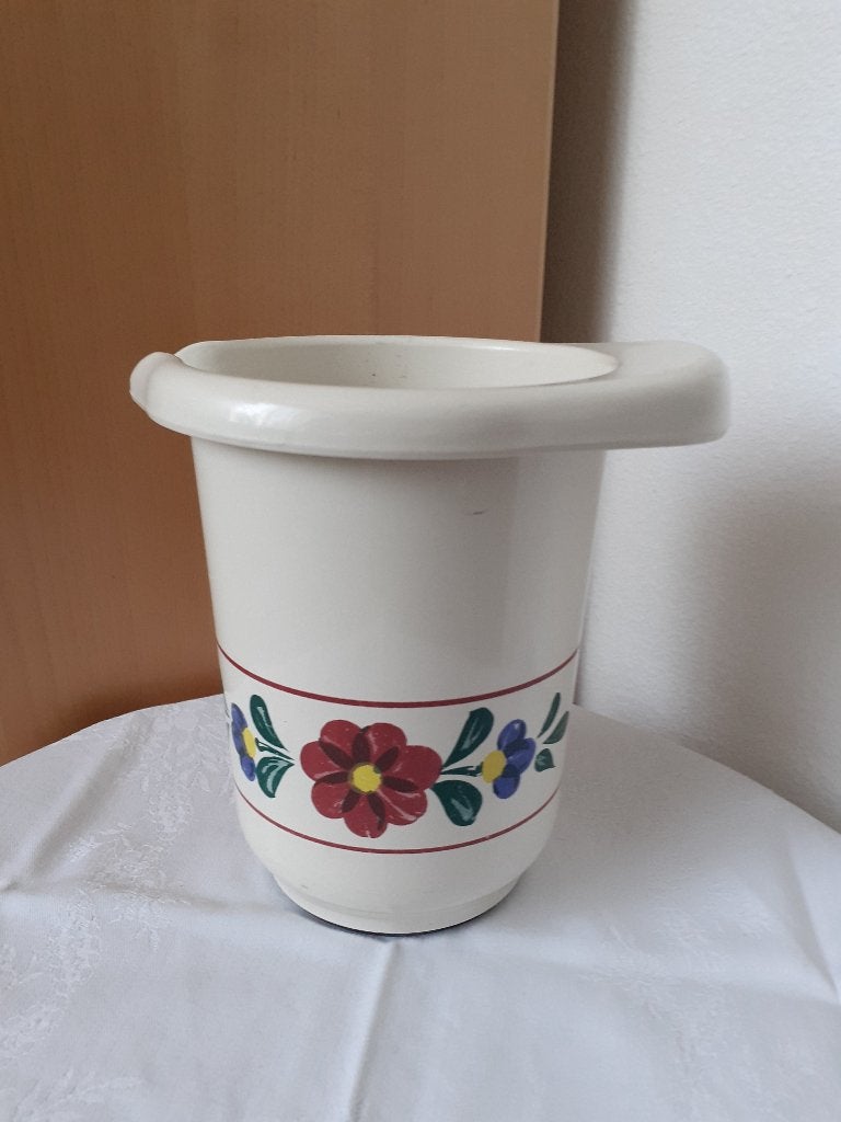 Vintage EMSA hoge beslagkom Brabants bont *eureka*, Ophalen of Verzenden, Huis en Inrichting